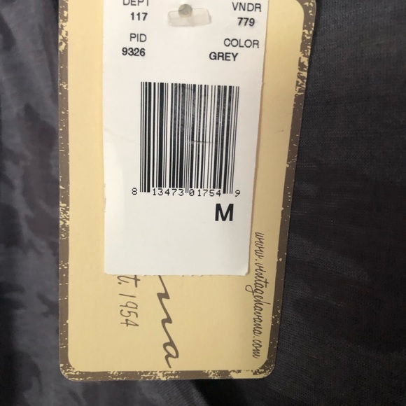 NWT*VINTAGE HAVANA CAMOUFLAGE NEW WTAGS*LIGHTWEIGHT*LONG SLEEVE TEE SHIRT*MED - Picture 7 of 8